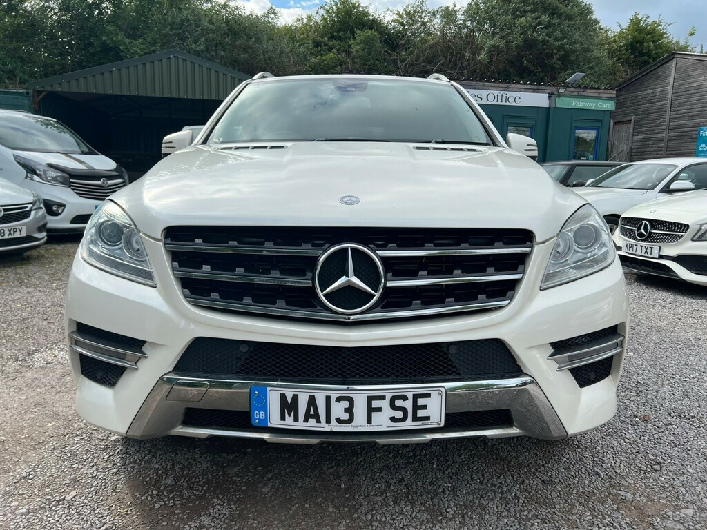 Mercedes-Benz M Class Suv 2.1 Ml250 Bluetec Amg Sport 201313 White #3
