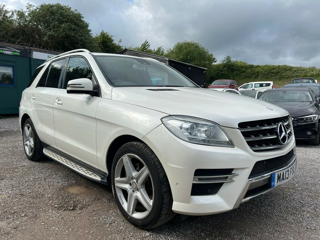 Mercedes-Benz M Class Suv 2.1 Ml250 Bluetec Amg Sport 201313 White