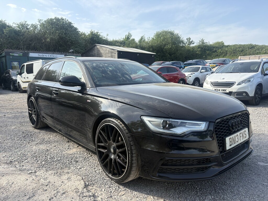 Audi A6 Avant Estate 2.0 Tdi Black Edition 201313 Black