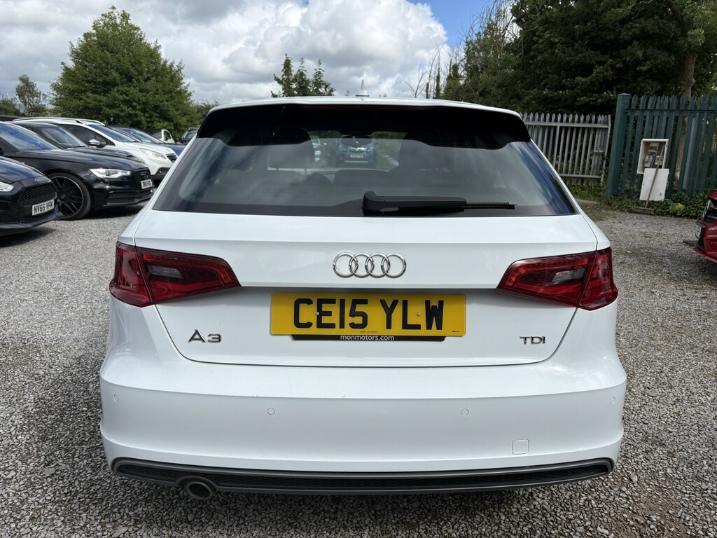 Audi A3 1.6 Tdi S Line White #6