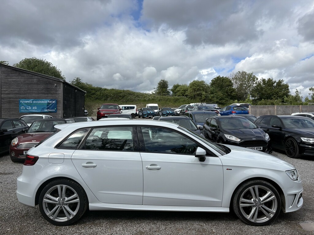 Audi A3 1.6 Tdi S Line White #5