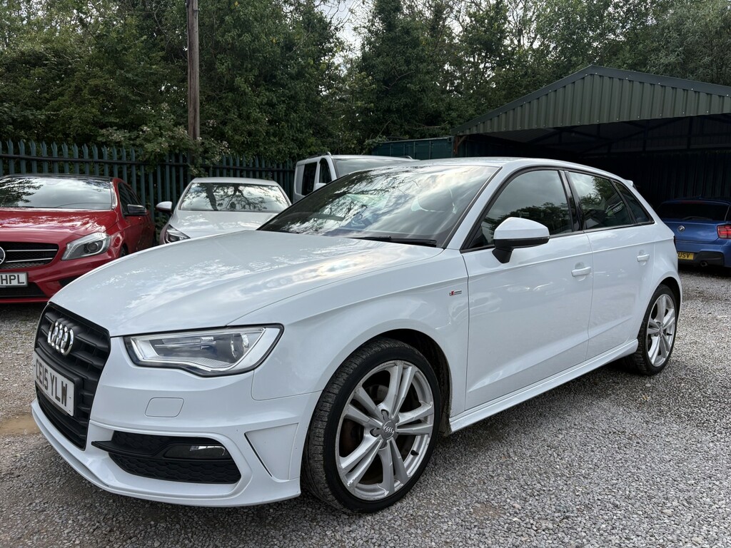 Audi A3 1.6 Tdi S Line White #3