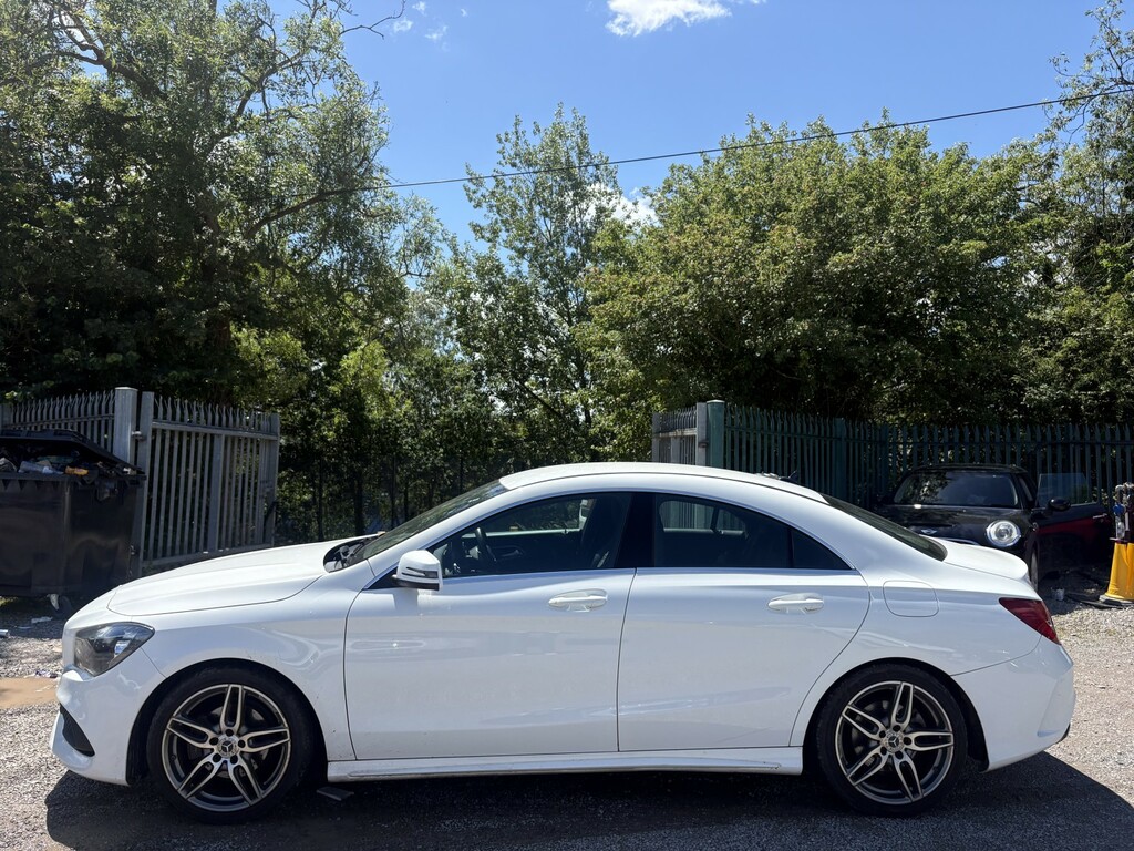 Mercedes-Benz CLA Class 1.6 Cla180 Amg Line Edition White #4
