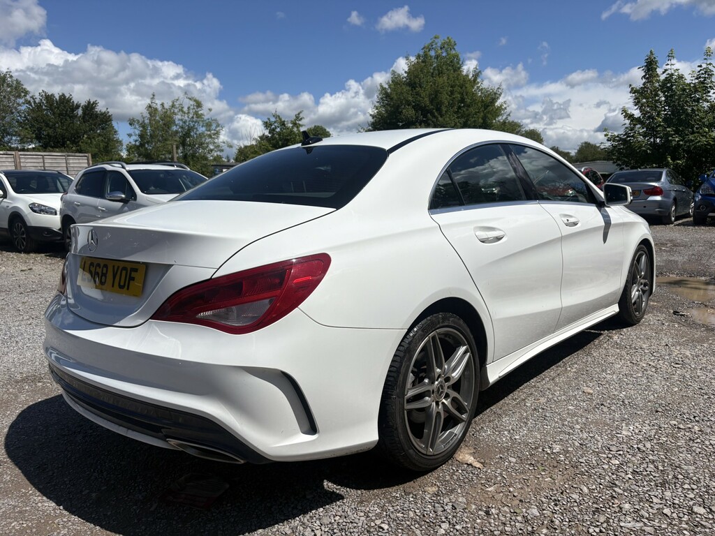 Mercedes-Benz CLA Class Cla 200 D Amg Line White #29