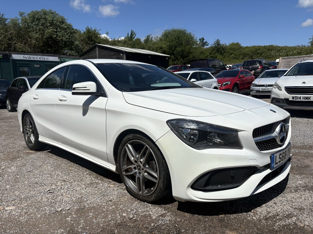Mercedes-Benz CLA Class 1.6 Cla180 Amg Line Edition White