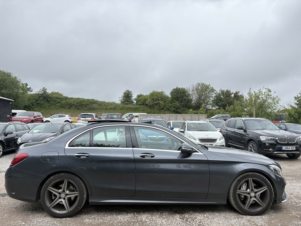 Mercedes-Benz C Class 1.6 C200d Amg Line Grey #5