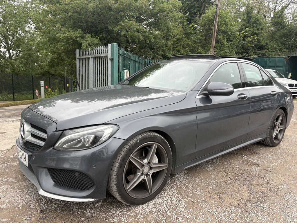 Mercedes-Benz C Class 1.6 C200d Amg Line Grey #3