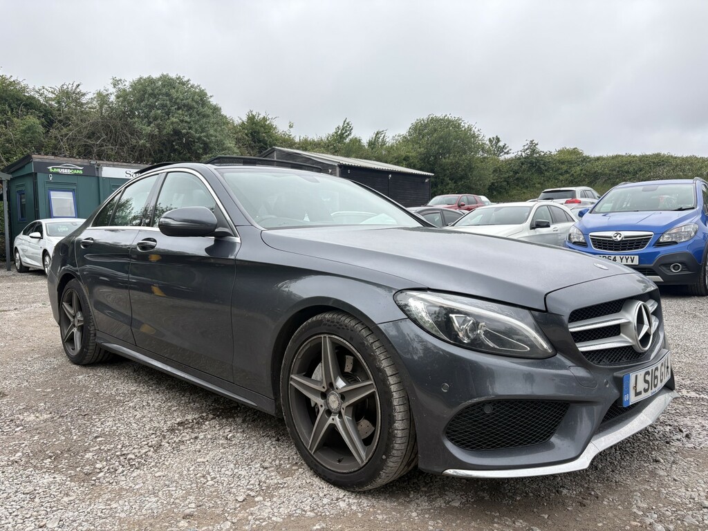 Mercedes-Benz C Class 1.6 C200d Amg Line Grey