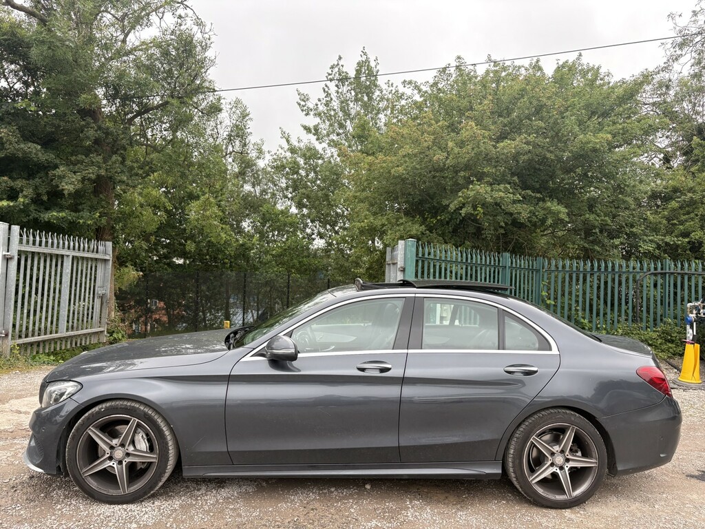 Mercedes-Benz C Class 1.6 C200d Amg Line Grey #4