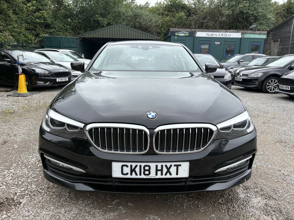 BMW 5 Series Saloon 2.0 520D Se Saloon 201818 CK18HXT Black #2