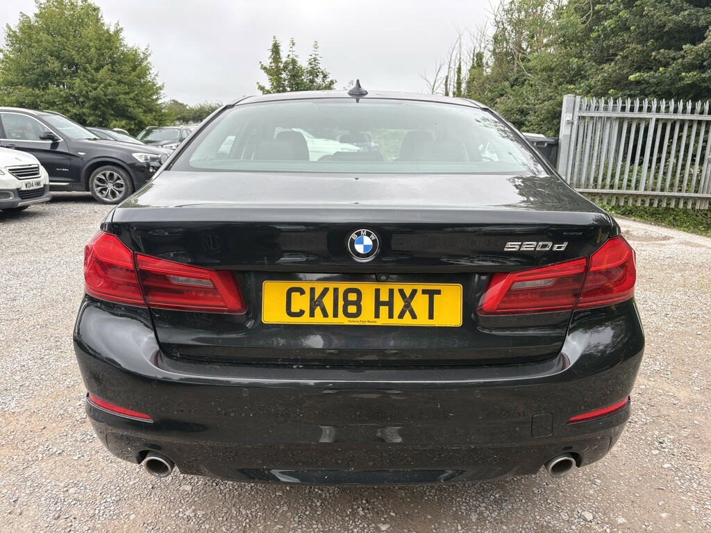 BMW 5 Series Saloon 2.0 520D Se Saloon 201818 CK18HXT Black #6