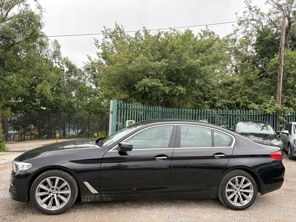 BMW 5 Series 2.0 520D Se Saloon Black #4