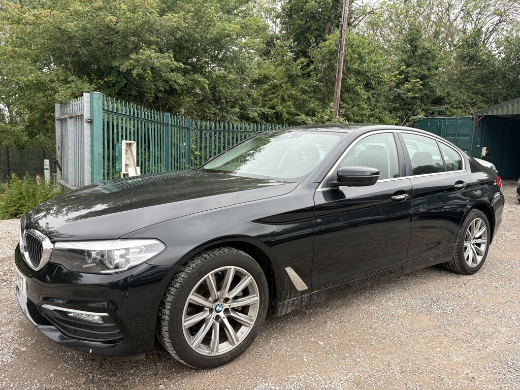 BMW 5 Series 2.0 520D Se Saloon Black #3
