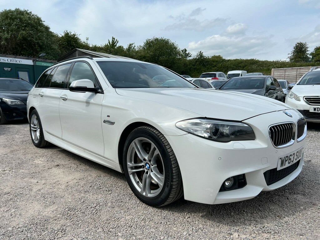 BMW 5 Series 3.0 535D M Sport Touring White