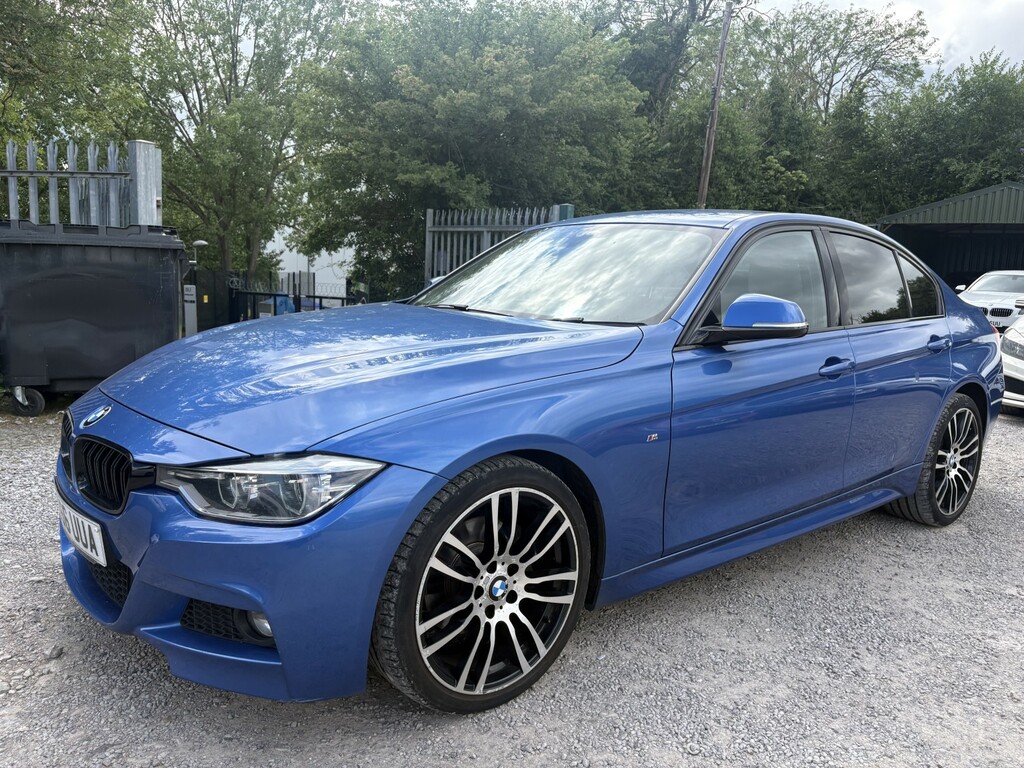 BMW 3 Series 2.0 320D M Sport Saloon Blue #3
