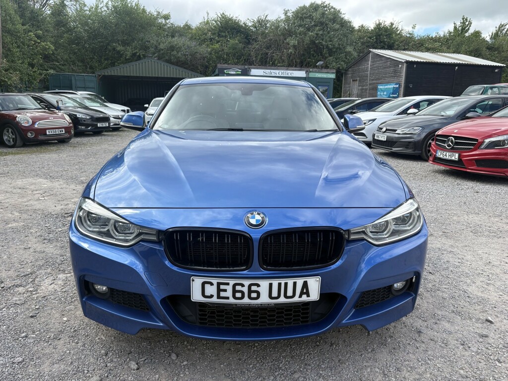 BMW 3 Series 2.0 320D M Sport Saloon Blue #2