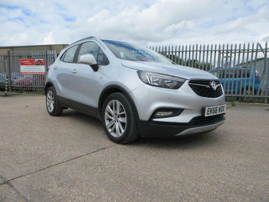 Vauxhall Mokka X 1.4I Turbo Design Nav Euro 6 S S Silver