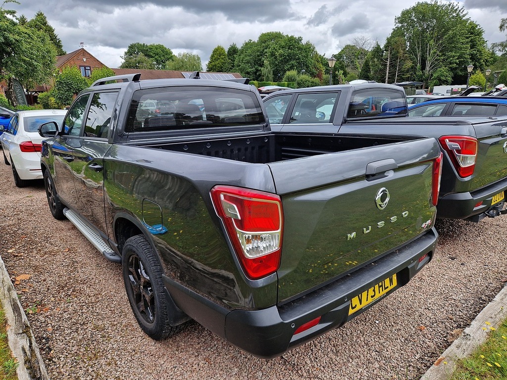SsangYong Musso D Saracen Plus CV73HLW Grey #4