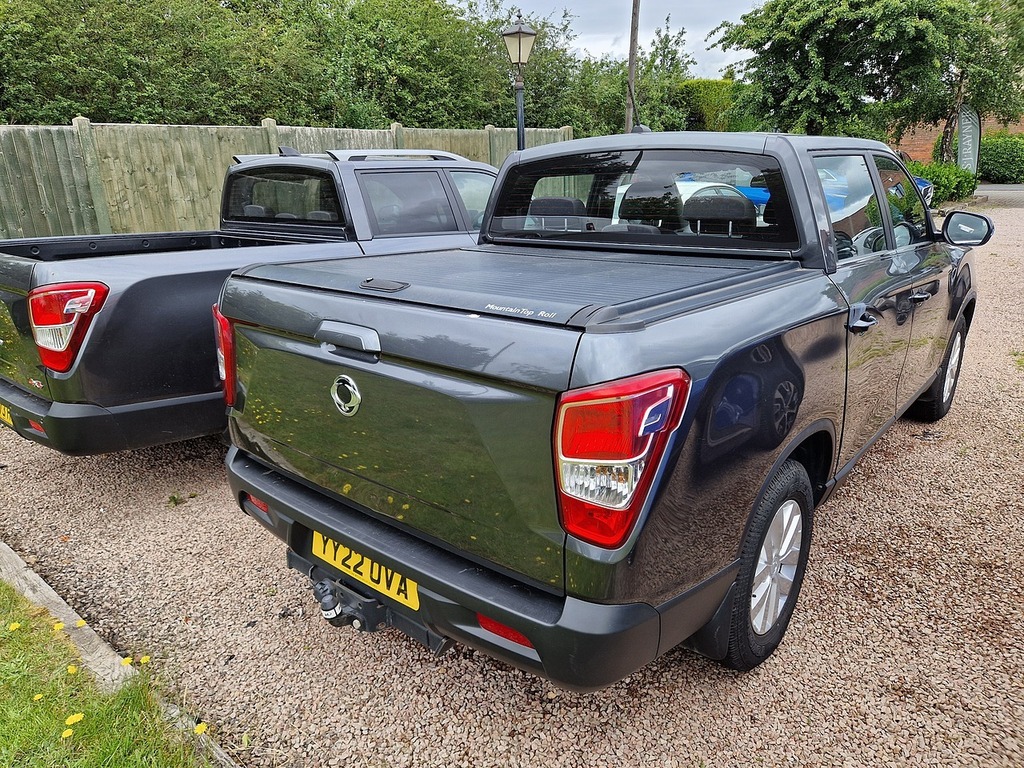 SsangYong Musso D Ex Grey #4
