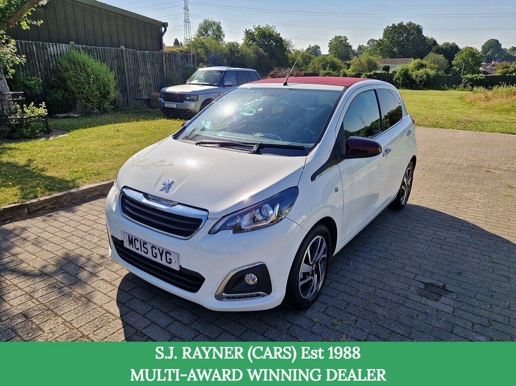 Peugeot 108 Vti Puretech Allure White