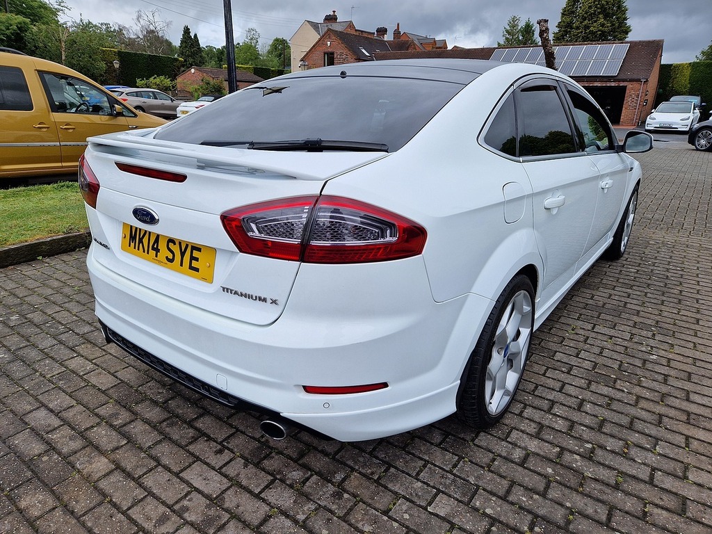 Ford Mondeo Tdci Titanium X Sport White #6