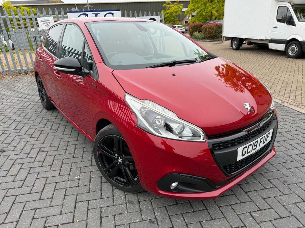 Peugeot 208 1.2 Puretech Gpf Gt Line Eat Euro 6 Ss Red