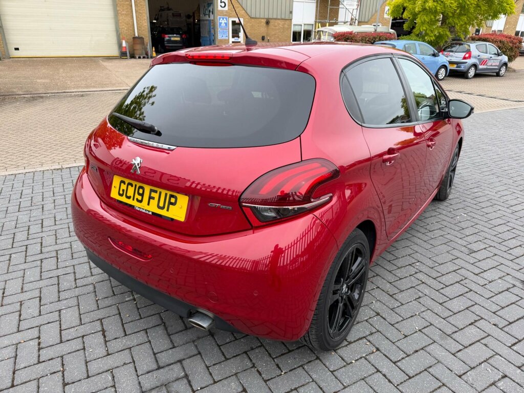 Peugeot 208 1.2 Puretech Gpf Gt Line Eat Euro 6 Ss Red #3