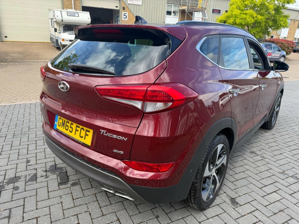 Hyundai Tucson 1.6 T-gdi Premium Se Dct 4Wd Euro 6 GM65FCF Red #2