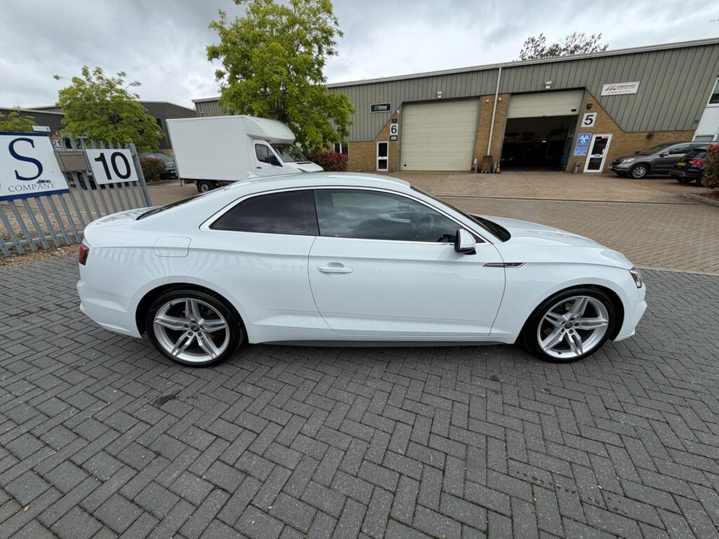 Audi A5 2.0 Tfsi 35 S Line S Tronic Euro 6 Ss White