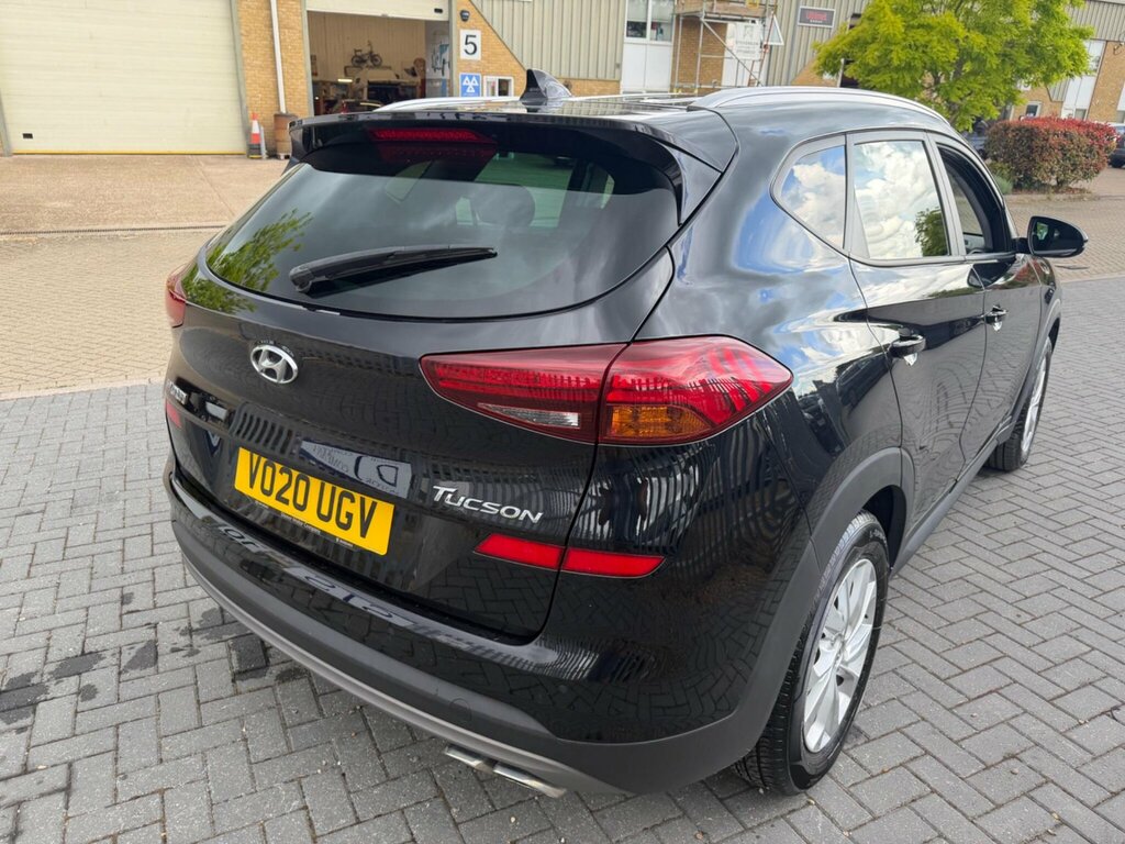 Hyundai Tucson 1.6 T-gdi Se Nav Dct Euro 6 Ss VO20UGV Black #2