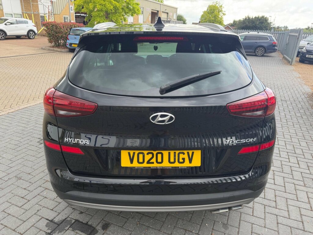 Hyundai Tucson 1.6 T-gdi Se Nav Dct Euro 6 Ss VO20UGV Black #3