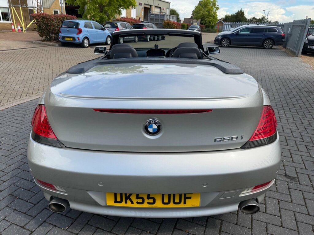 BMW 6 Series 4.8 650I V8 Sport Euro 4 Silver #4