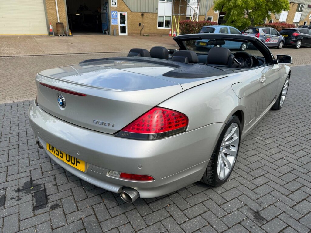 BMW 6 Series 4.8 650I V8 Sport Euro 4 Silver #3