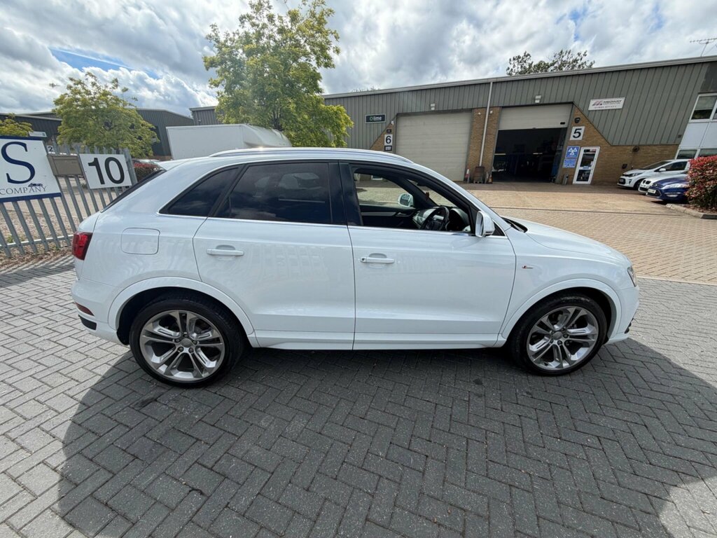 Audi Q3 2.0 Tdi S Line Plus Quattro Euro 6 Ss White