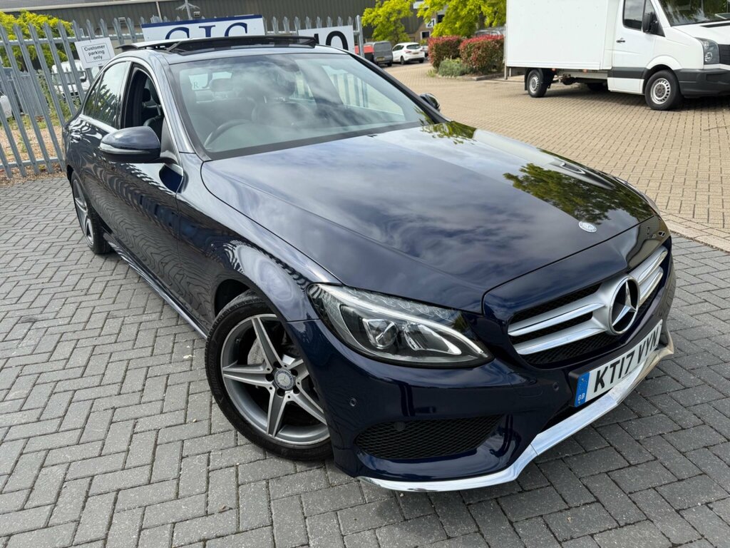 Mercedes-Benz C Class 2.1 C220d Amg Line Premium G-tronic Euro 6 Ss Blue