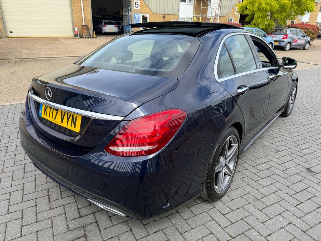 Mercedes-Benz C Class 2.1 C220d Amg Line Premium G-tronic Euro 6 Ss Blue #3