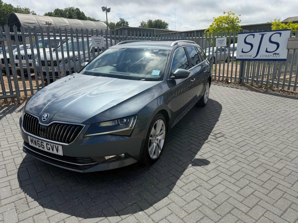 Skoda Superb Estate Blue #11