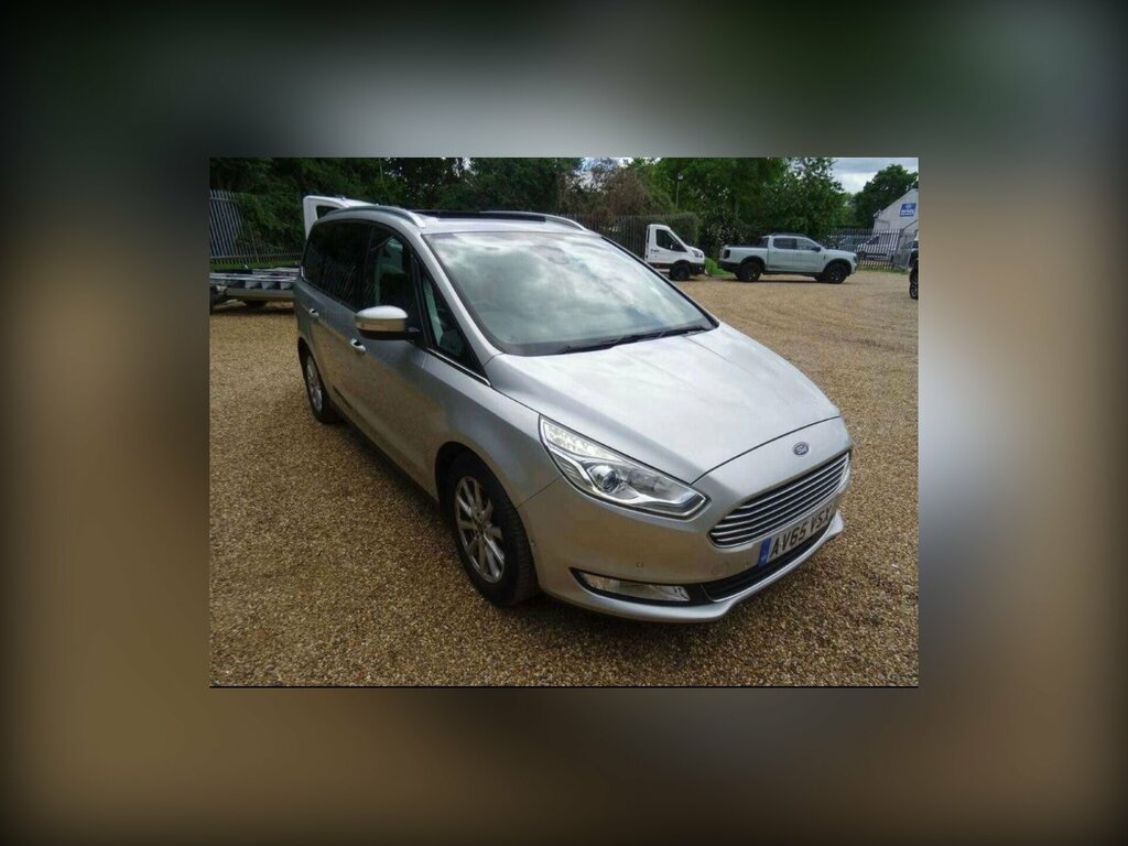 Ford Galaxy 2.0T Ecoboost Titanium X Euro 6 Ss Silver