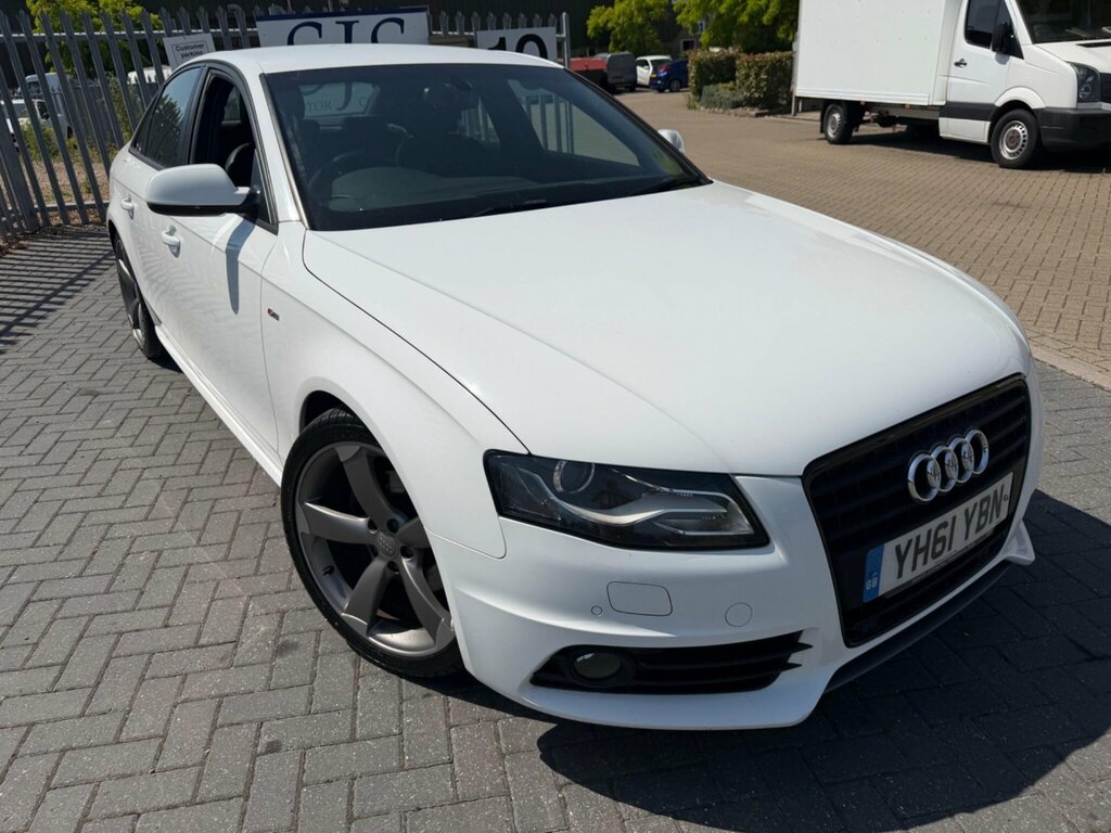 Audi A4 2.0 Tdi Black Edition Multitronic Euro 5 White