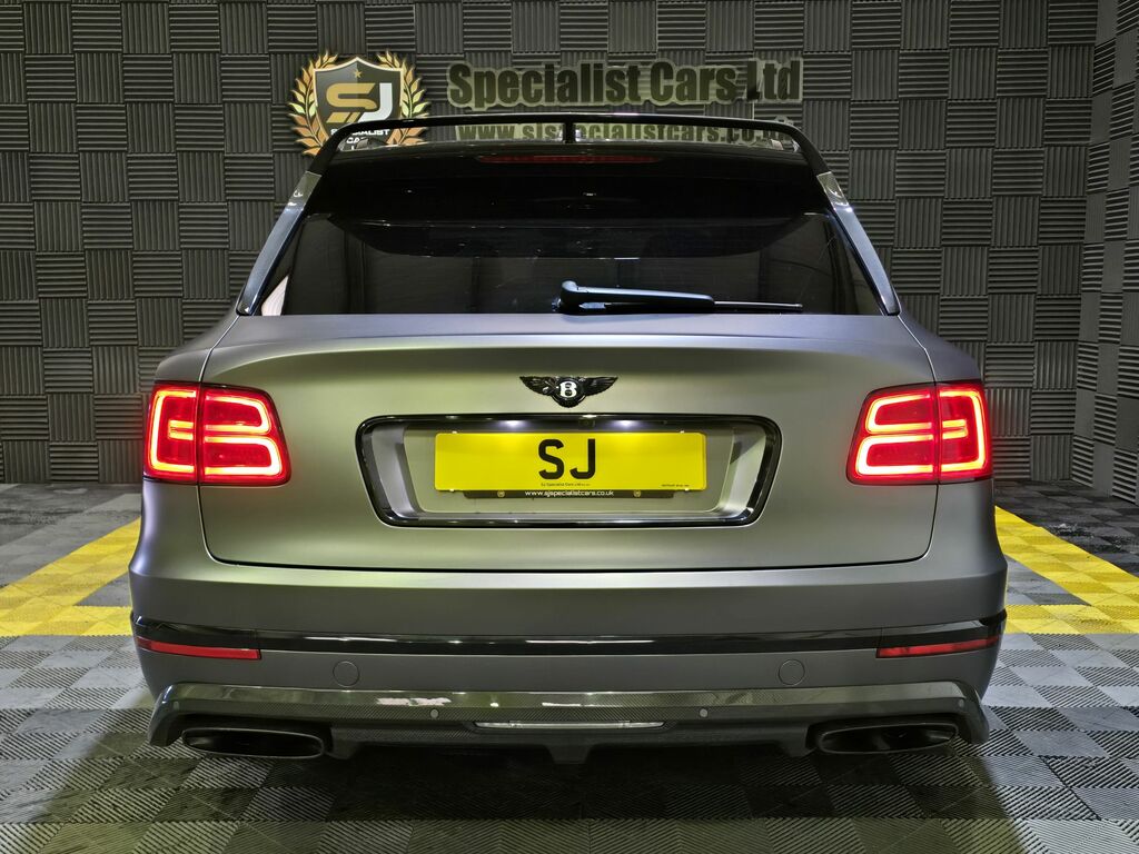 Bentley Bentayga Suv Black #5