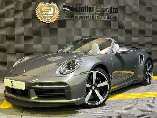 Porsche 911 Convertible Green #3