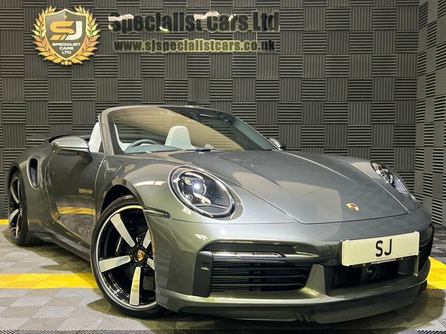 Porsche 911 Convertible Green