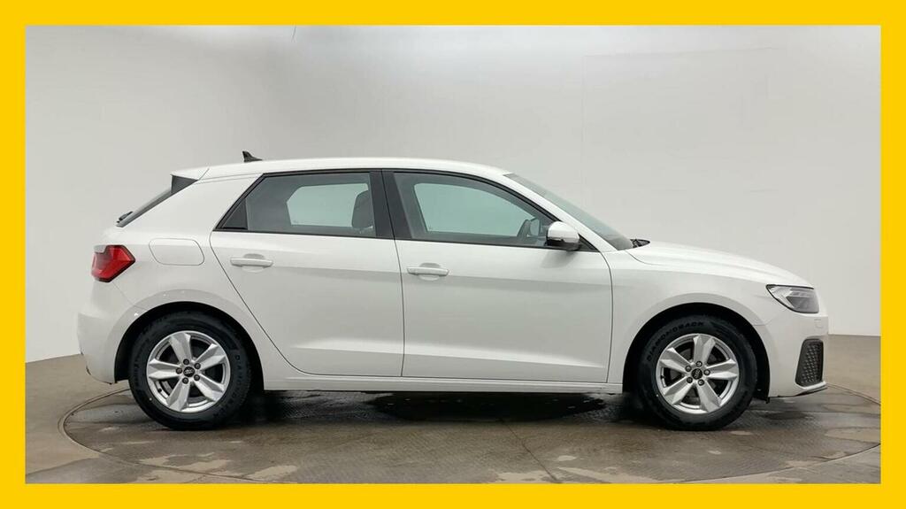 Audi A1 Hatchback 1.0 Tfsi 25 Technik Sportback S Tronic E GX22WOJ White #3