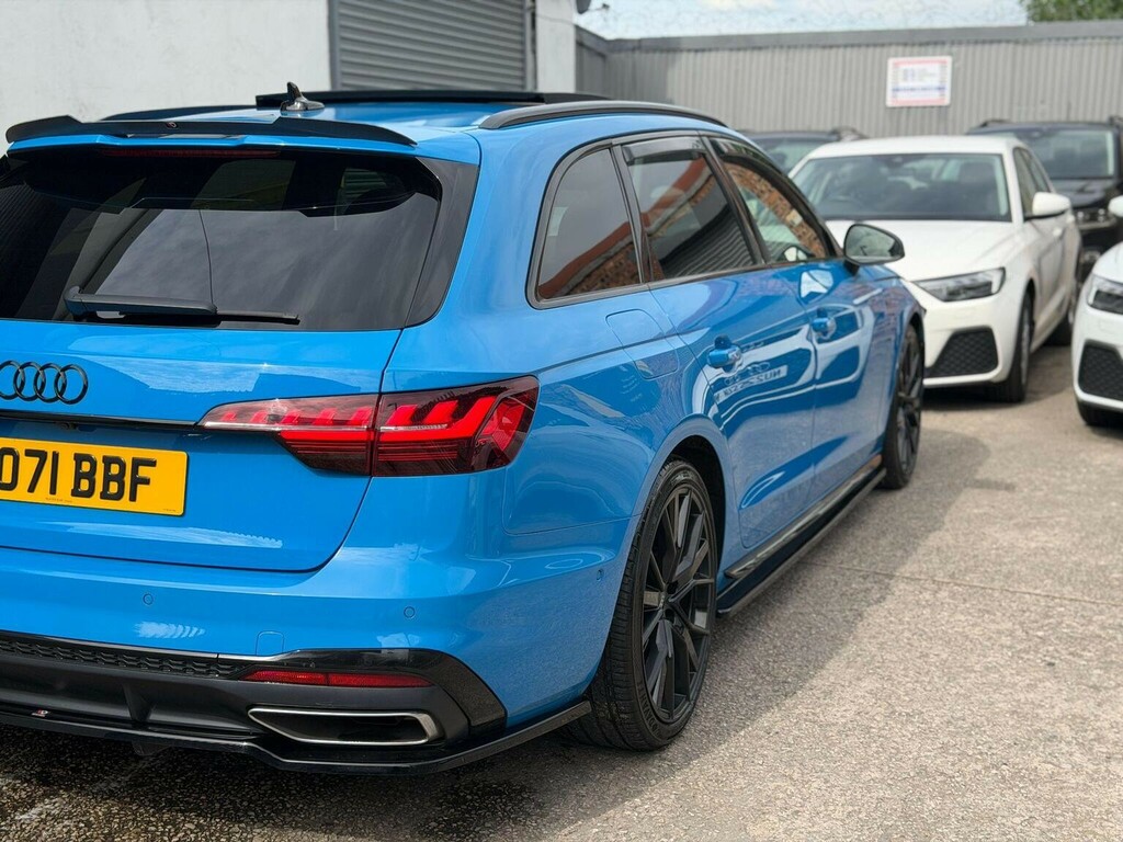 Audi A4 Avant 2.0 Avant Tdi S Line Black Edition Mhev 161 Bhp Black #27