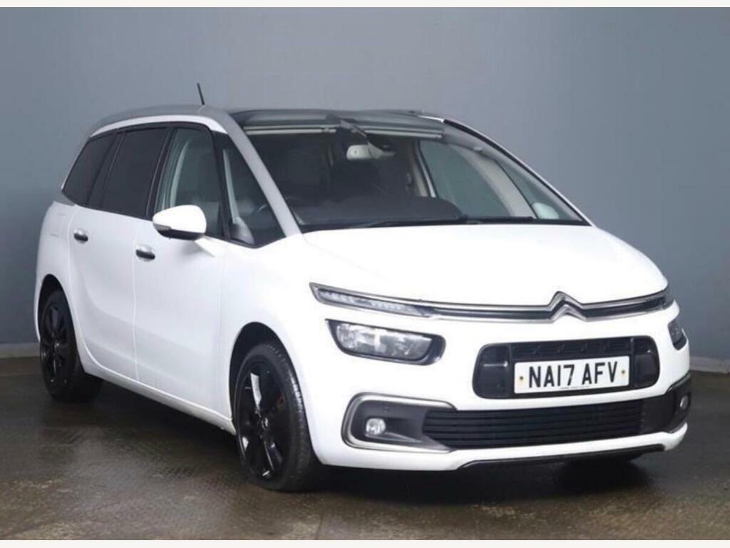 Citroen Grand C4 Picasso 1.6 Bluehdi Flair Euro 6 S S White