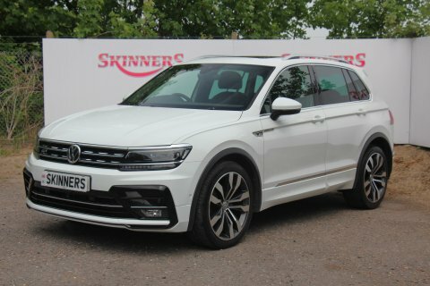 Volkswagen Tiguan R-line Tech Tdi WN69XPK White #3