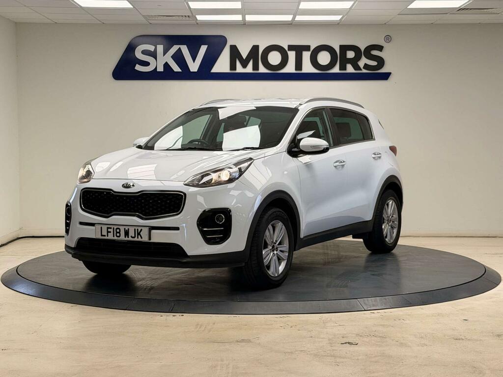 Kia Sportage Suv LF18WJK White #4