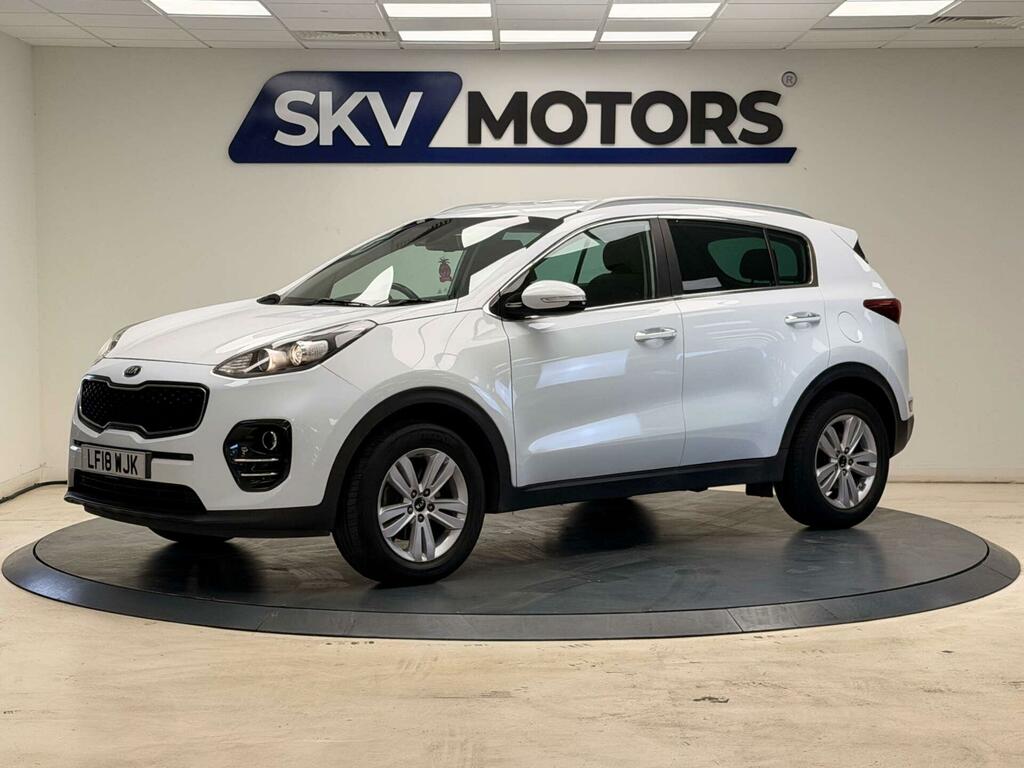 Kia Sportage Suv LF18WJK White #5