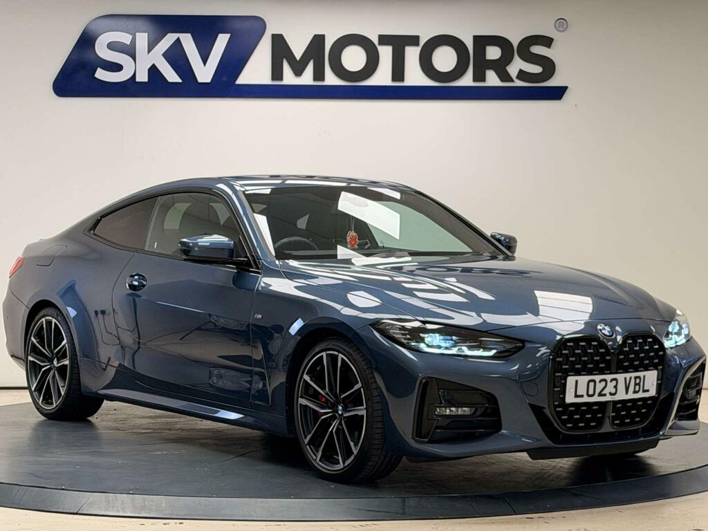 BMW 4 Series Coupe LO23VBL Blue #2