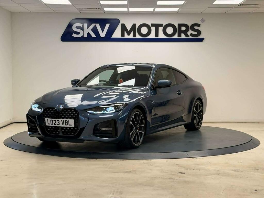 BMW 4 Series Coupe LO23VBL Blue #5